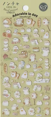 Наклейки Птички