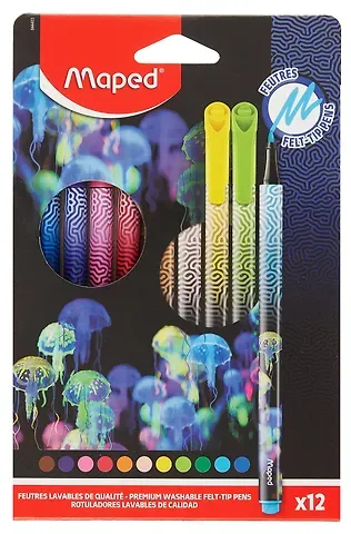 Фломастеры 12цв 