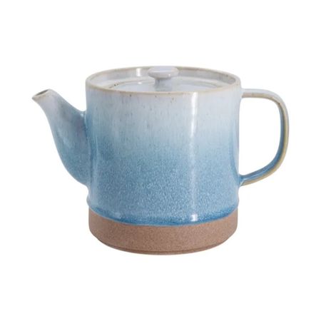 Чайник Home and Style Azurro бежево-голубой 800 мл