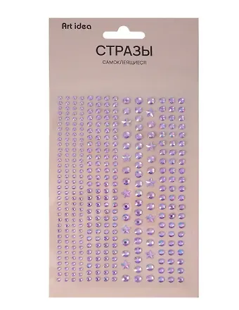 Стразы самоклеящиеся микс-1