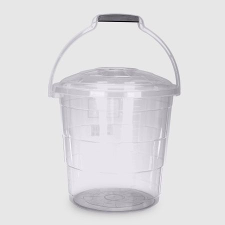 Ведро Follow me Tetris-4 прозрачное 15 л 36,5х35х33 см