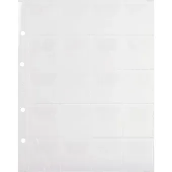 Лист для монет, 20 ячеек