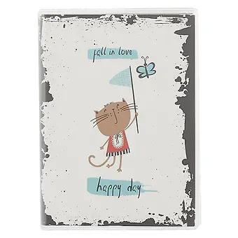 Записная книжка «Happy cats», 96 листов, А6