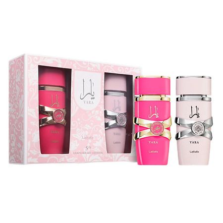 Набор парфюмерии LATTAFA Набор 5th Anniversary Edition: Парфюмерная вода Yara + Yara Candy