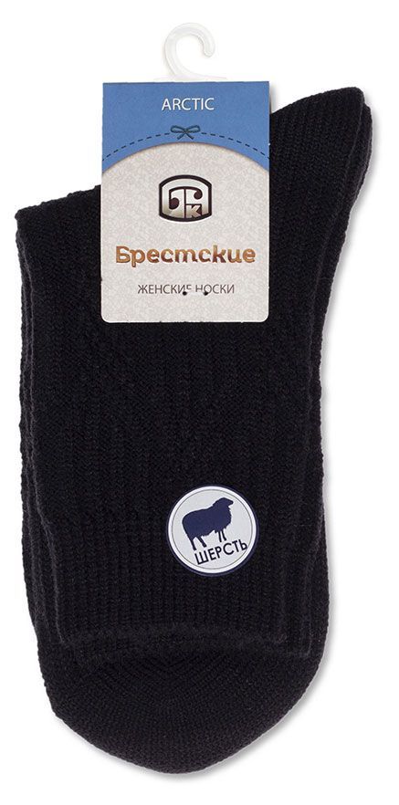 Носки женские Брестские 18С1405 черные, р 25