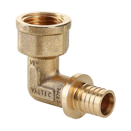 Угол Valtec 16 мм х 1/2 ВР(г) латунь (VTm.452.BG.001604)