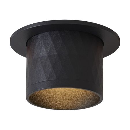 Светильник встраиваемый GU10 черный 10 Вт IP20 Voltega VGL (VGL7234DLB-01B)