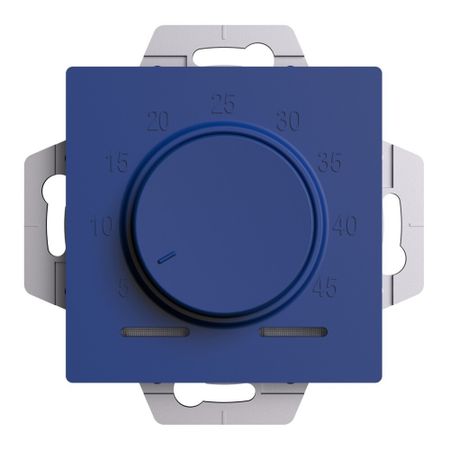 Терморегулятор для теплого пола Systeme Electric AtlasDesign встраиваемый аквамарин (ATN001135)