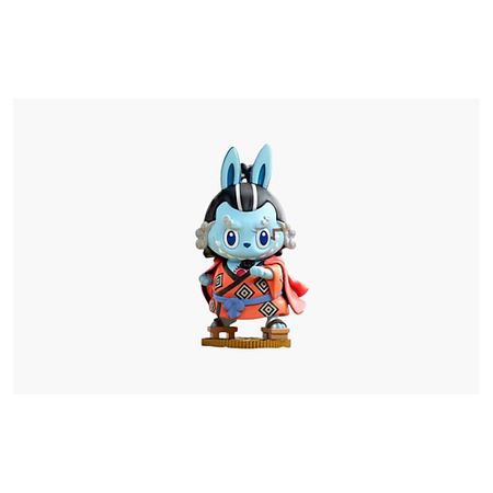 Мягкая игрушка POP MART Фигурка Labubu The Monsters X One Piece Series JINBE, 9см