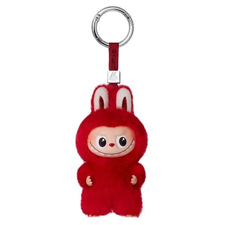 Брелок POP MART Плюшевая подвеска Pin For Love POP MART The Monsters LABUBU 4.0 плюшевая статуэтка пуделя tpxckz розового а