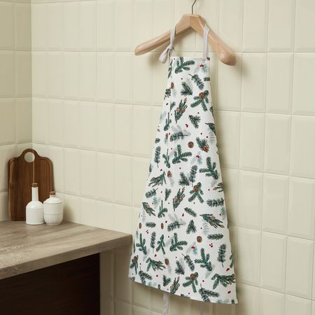 Фартук Елка/Christmas tree полиэстерная скатерть merry christmas tree snowflake