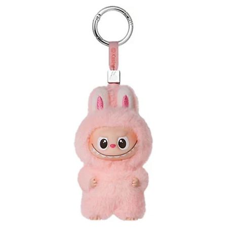 Брелок POP MART Плюшевая подвеска Pin For Love POP MART The Monsters LABUBU 4.0 плюшевая статуэтка пуделя tpxckz розового а
