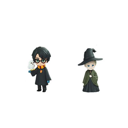 Мягкая игрушка POP MART Игрушка Harry Potter Magic World Collection Mystery Hedwig Harry + Professor McGonagall