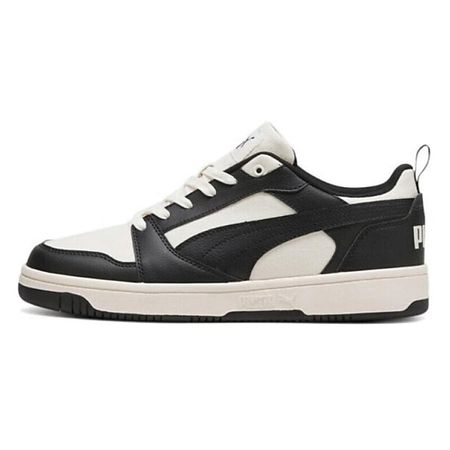 Кроссовки PUMA Кроссовки Rebound V6 Low Cv Black Warm White гирлянда новогодняя новогодняя edelman ny warm white 1200 led со стартовым шнуром