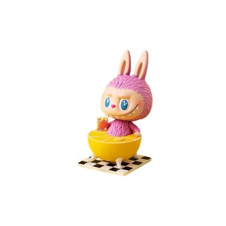 Мягкая игрушка POP MART Игрушка-сюрприз LABUBU THE MONSTERS Fruit Elf Collection Lemon, 9см