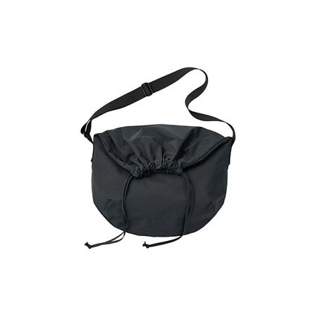 Сумка UNIQLO Сумка Cotton Shoulder Bag Regular Women's Black/Light Beige сумка burberry сумка stevie belt bag archive beige