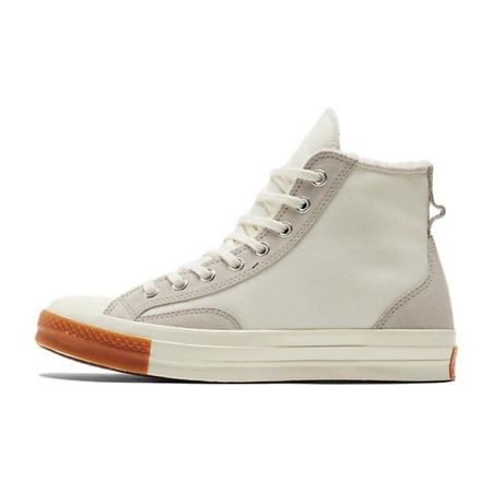 Кроссовки CONVERSE Конверс Chuck 70 High Lined Colorblock Vintage White Gum