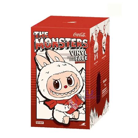 Мягкая игрушка POP MART Игрушка-сюрприз Labubu Vinyl Doll, 1 шт, 15,5 см