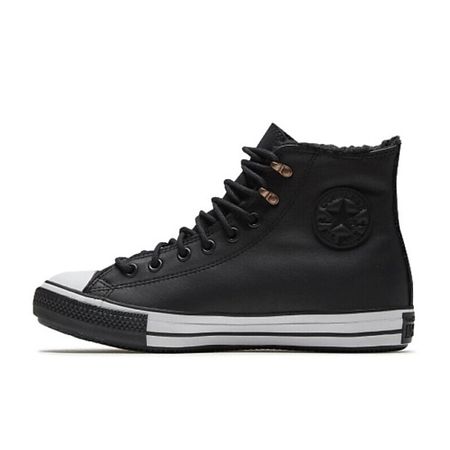 Кроссовки CONVERSE Кроссовки Chuck Taylor All Star Winter Hi Sherpa Leather Black