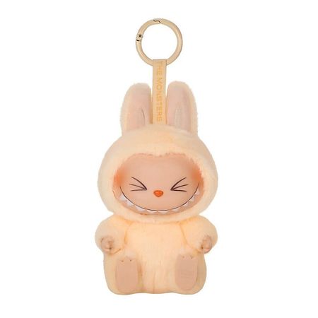 Мягкая игрушка POP MART Игрушка-брелок Labubu The Monsters Have A Seat - Sweet and Silky, 15 см