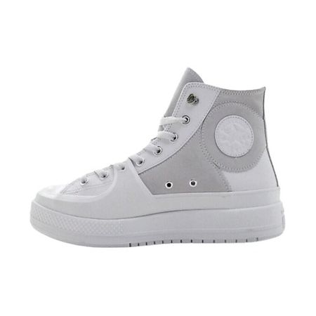 Кроссовки CONVERSE Кроссовки Высокие Кеды Non-slip Lightweight Белые Серые