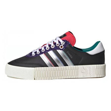 Кроссовки ADIDAS ORIGINAL Кроссовки Samba Low Black Red Silver Women's