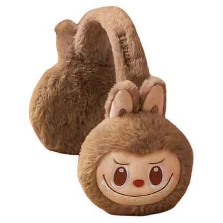 Мягкая игрушка POP MART Фигурка Warm Collection LABUBU Plush Earmuff Thermal Trend Based Products Furry Earmuffs