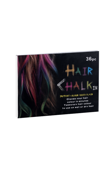 Мелки д/волос 36 шт мелки ные каляка маляка 6 цв