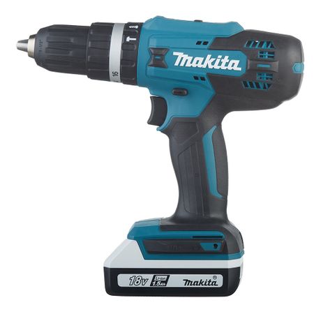 Дрель-шуруповерт ударная аккумуляторная Makita HP488D002 18 В 1,5 Ач Li-Ion 2 АКБ иЗУ