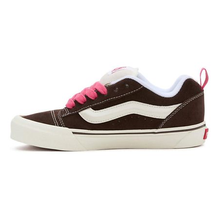 Кроссовки VANS Кроссовки для скейтбординга Knu Skool Низкие Коричнево-красные переключатели wgxcpp красные 3 контактные