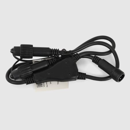 Кабель Reason черный для соединения гирлянд 0,2+0,2+0,2 м