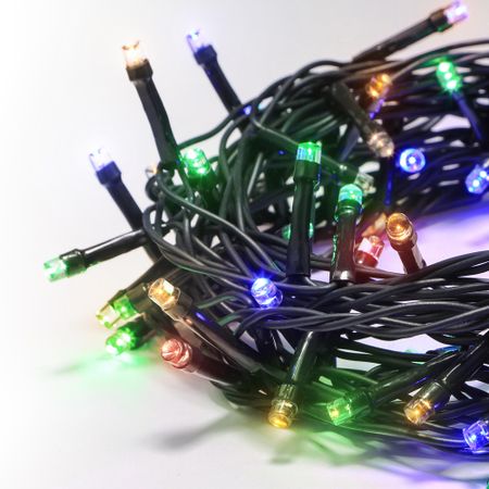 Электрогирлянда новогодняя для помещений Reason Dpl10028/n4 100 LED со стартовым шнуром