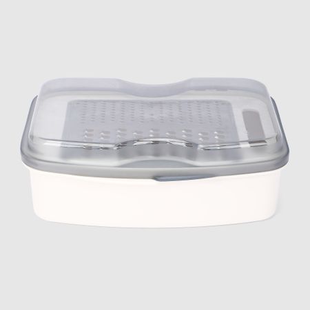 Терка Urve Plastic с контейнером и крышкой