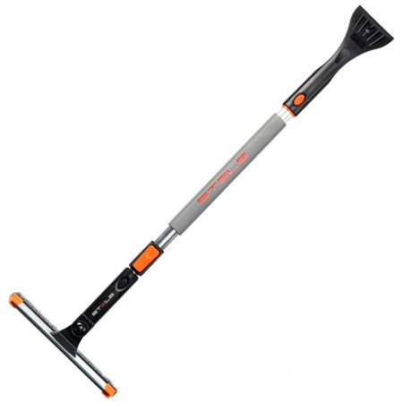 Щетка-скребок автомобильная для снега и льда 920-1330 мм телескопическая Stels азука лионера поцелуй льда и снега