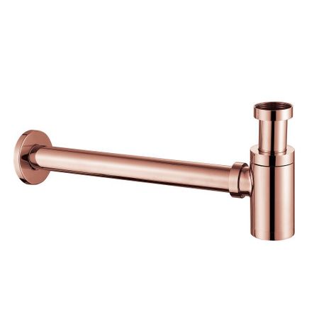 Сифон для раковины Abber 1 1/4х32 мм без выпуска с соединением 32 мм розовое золото (AF0030RG)