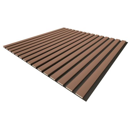 Панель акустическая 600х600х9 мм Stella De Luxe terracotta 0,36 кв.м (цб-20438)