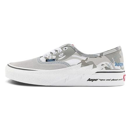 Кроссовки VANS Authentic Series Кроссовки для скейтбординга Low Top Серый камуфляж