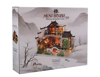 Mini house DIY. Вилла в японском стиле