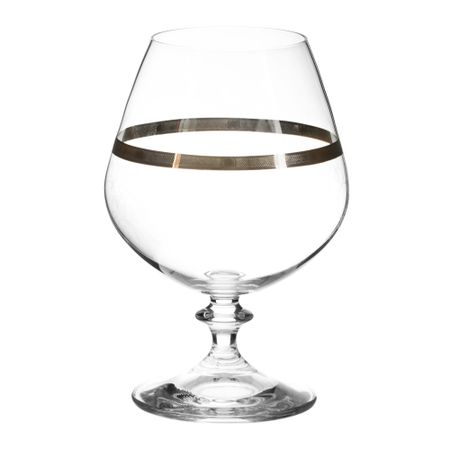 Набор рюмок для бренди Crystal Bohemia Angela 400 мл 6 шт