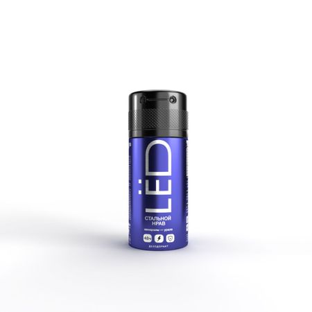 Дезодорант-спрей LED мужской стальной нрав 150 мл ильдар рифатович аляутдинов благой нрав ценности спасающие душу