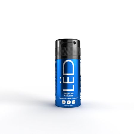 Дезодорант-спрей LED мужской энергия стихии 150 мл алекс и каменев воплощение стихии