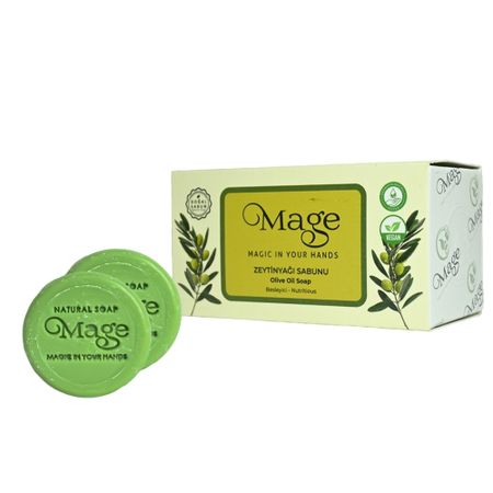 Мыло натуральное Mage с оливковым маслом 8х20 г