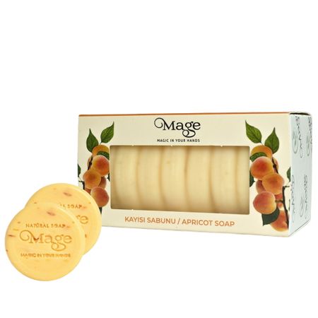 Мыло Mage абрикосовое 8х20 г