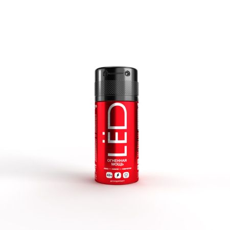 Дезодорант-спрей LED мужской огненная мощь 150 мл любовь огненная и замок в придачу