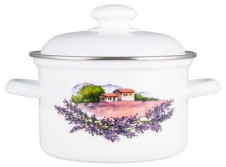 Кастрюля Actuel Лавандовое поле, 4,5 л