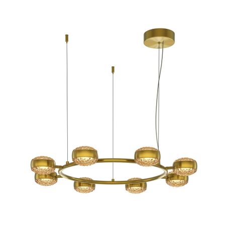 Люстра светодиодная потолочная Maytoni Mind 80 Вт 3000К 40 кв.м (MOD299PL-L80BS3K)