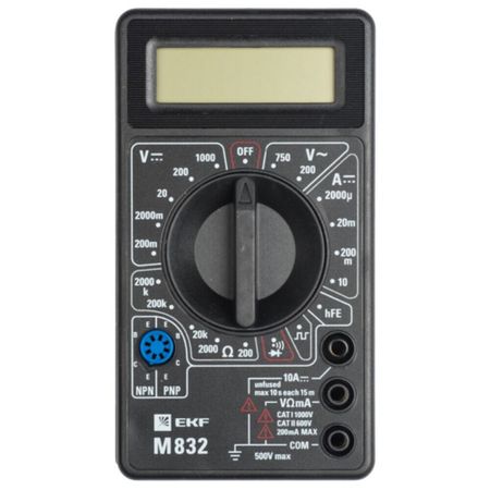 Мультиметр портативный EKF Master M832 (In-180701-bm832)