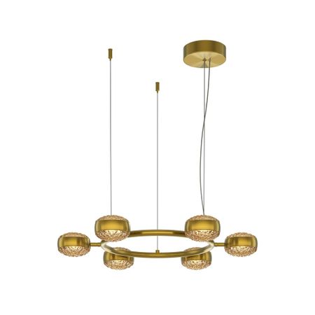 Люстра светодиодная потолочная Maytoni Mind 60 Вт 3000К 30 кв.м (MOD299PL-L60BS3K)