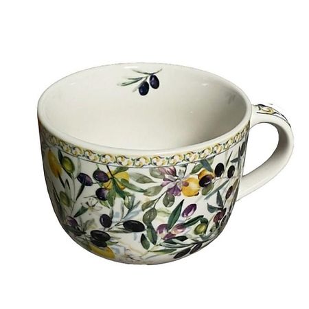 Чашка GIFT'N'HOME Чашка бульонная /Супница /Бульонница Костяной фарфор ,  коллекция Оливка термочашки bacugi костяной фарфор белые 300 мл 2 шт