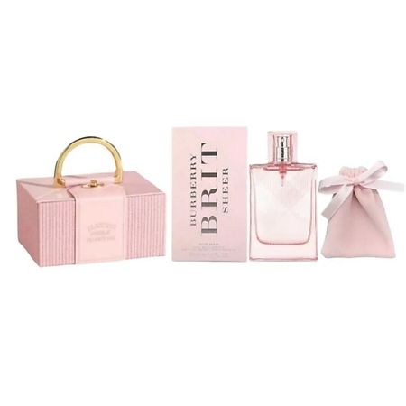 Набор парфюмерии BURBERRY Набор Brit Sheer: Туалетная вода + Подарочная упаковка стерильные мембранные фильтры mce ks tek 47 мм упаковка 100 шт